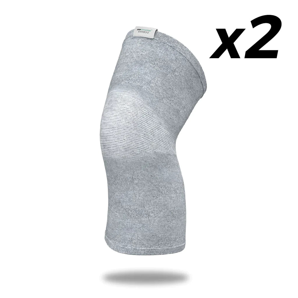 Bamboo Compression Knee Sleeve(Pack Of 2)(75% Off)