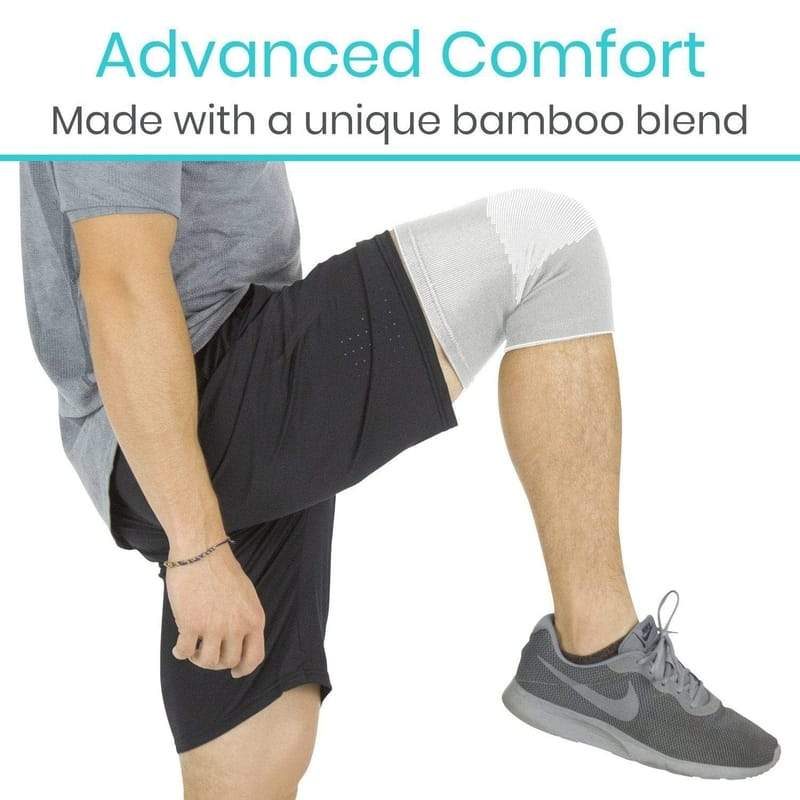 Bamboo Compression Knee Sleeve(Pack Of 2)(75% Off)